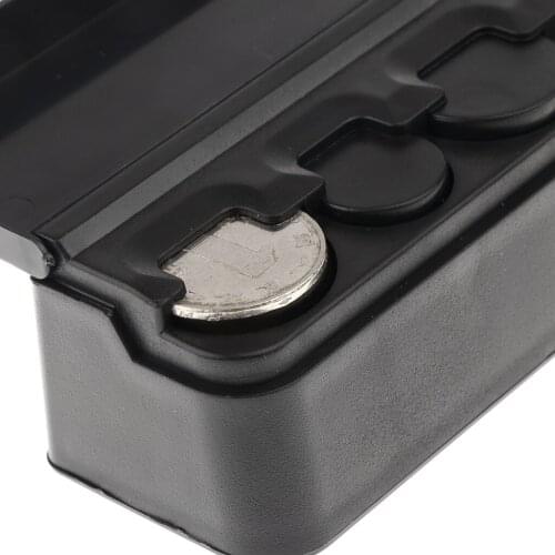 Car Interior Coin Case Money Change Storage Holder Box Organizer Container