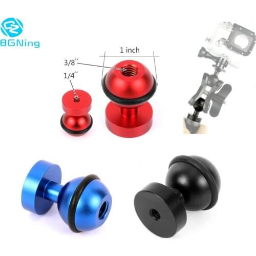 CNC Aluminium Diving Light Arm Ball Head Adapter Flash Bracket Hot Shoe For GOPRO HERO 6/5/4/3 Sports Camera DSLR Parts