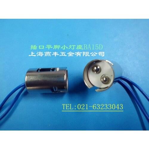 Indicating bulb socket lamp holder BA15D 1176 small instrument