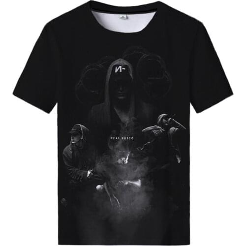 Rapper NF Print T Shirt Men Women Fashion Tops Hip Hop T Shirt Harajuku Streetwear T Shirt