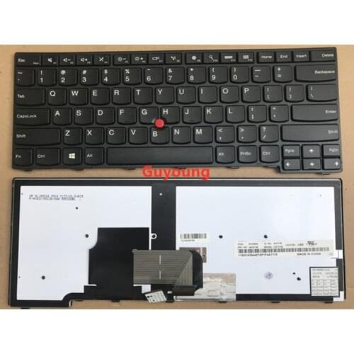 Laptop US Keyboard For Lenovo ThinkPad T440 T440S T431S T440P T450 T450S T460 04X0130 04X0101 0C43935 English Keyboard Backlit