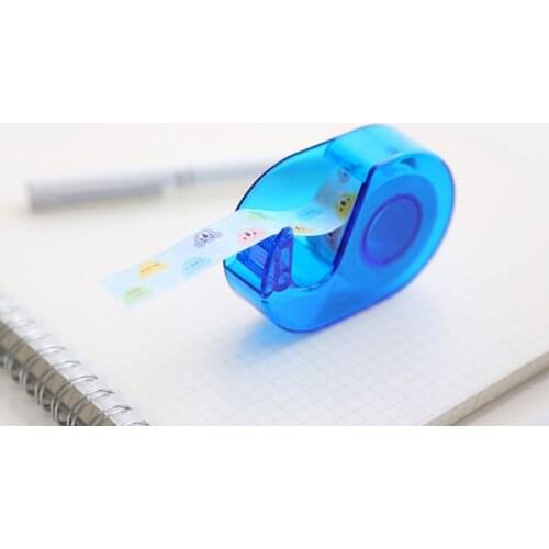 Creative 15mm Special Paper Tape Cutter Stationery Receive Small Portable Tape Base for Washi Masking Tape