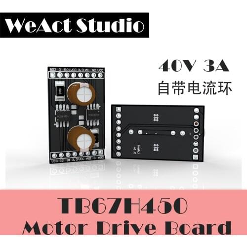 TB67H450 Motor Drive Module Dual 3A Current Closed Loop Forward and Reverse PWM Speed Regulation Over L298N