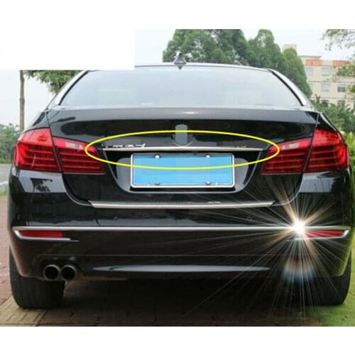 Stainless Steel Rear Door Trunk Lid Cover Trim Strip For BMW 5 series f10 520i 525li 2010-2017 Car Accessories