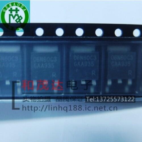 Original New 5PCS/ SPD06N60C3 06N60C3 TO-252 TO252