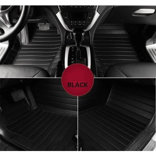 No Odor Full Covered Durable Waterproof Rug Special Car Floor Mats for KIA SOUL CERATO K9 BORREGO FORTE CARNIVAL Most Model