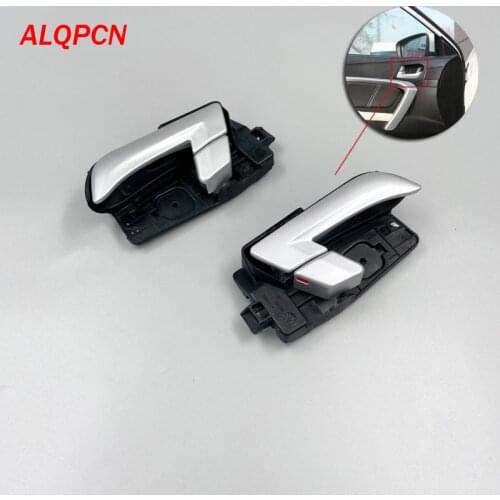 Silvery gray painted front door or rear door inner handle for geely Emgrand EC7 715 718 2014-2017