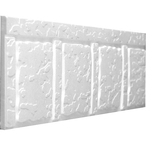 Stikwall Black Stone Pattern Raw Styrofoam Wall Cladding Panel 686