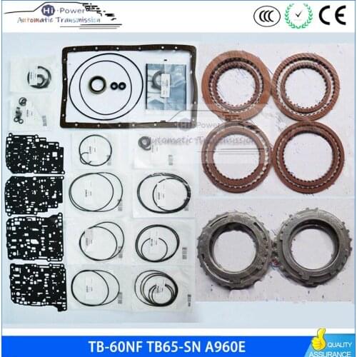 TB-60NF TB65-SN A960E A960 Auto Transmission Master Rebuild Kit for Toyota Lexus 6-SPEED GS300 IS250 IS300 05 up