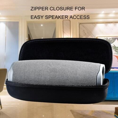EVA Outdoor Portable Loudspeaker Storage Bag Protective Case Protector Box for JBL Charge 4/Pulse 3 Bluetooth Audio Speaker