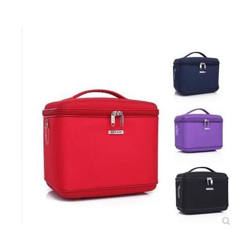 Large Capacity Makeup Organizer Toiletry Cosmetic Bag Women cosmetic suitcase Makeup Storage Suitcase for make up organizer