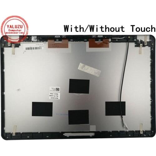 YALUZU New For Dell for Inspiron 15 7000 7537 LCD Back Cover Lid A Shell 7K2ND 07K2ND 60.47L03.012 touch /Non-Touch HWNN9