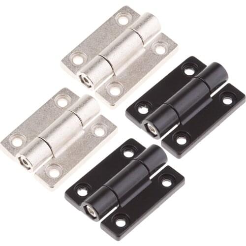 4-Pack Adjustable Torque Position Control Hinges - Zink Alloy - 1.77 x 1.34 inch