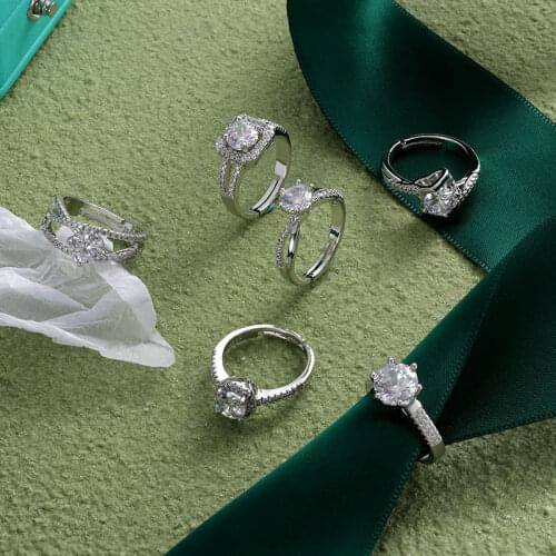 Женские серебряные кольца Blinla China At AliExpress