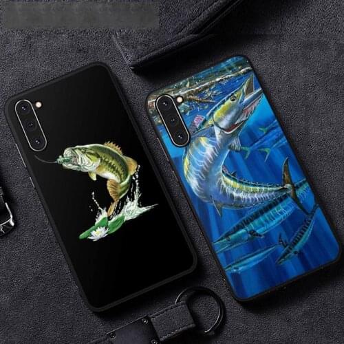 Carp Fishing Phone Case For Samsung A51 A32 A52 A71 A50 A12 A21S S10 S20 S21 Plus Fe Ultra