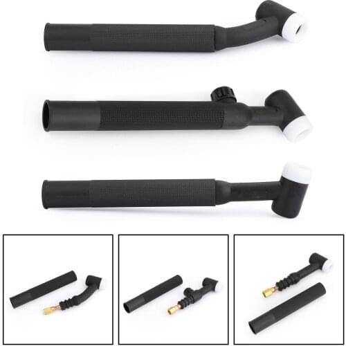 Tig Torch Head WP-17/17F/17V TIG Welding Torch Head Body 150Amp Air-Cooled With Handle Soldering Equipment