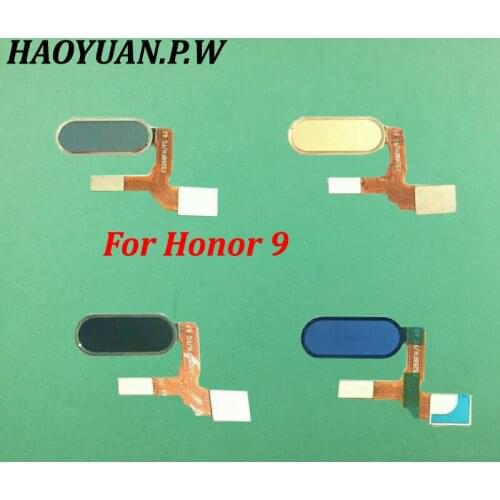 HAOYUAN.P.W 100% New Fingerprint Finger sensor keypad Button Flex Cable for Huawei Honor 9 5COLOR