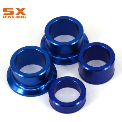 Motorcycle Front And Rear Wheel Hub Spacer Set For YAMAHA YZ250F YZ450F YZF250 YZF450 YZF 250 450 2014 2015 2016 Dirt Bike