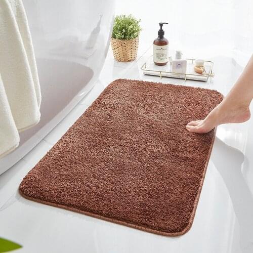 Soft Chenille Bath Mats,All Size Non slip Mat Rug For Home Living Room Bedroom Kitchen,wc Mat Bathroom Rug Bedside Carpet