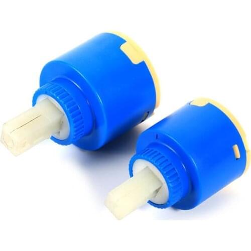 35/40mm Ceramic Cartridge Water Mixer Tap Inner Control Faucet Valve PP Plastic Water Saving Faucet tap cartridge 2 Sizes Hot