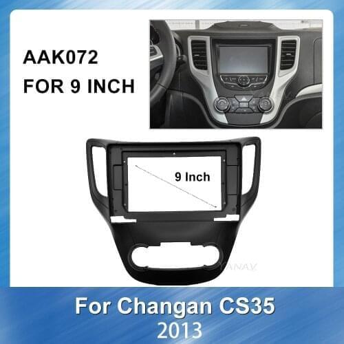 Car Audio Radio panel Installation Fascias For CHANGAN CS35 2013 GPS Navigation Panel Mounting Dash Installation Frame Trim Kit