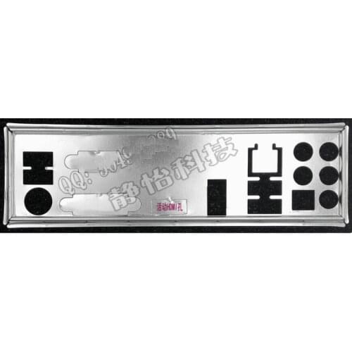 New I/O shield back plate of motherboard for Gigabyte G1.Sniper B6 just shield backplate