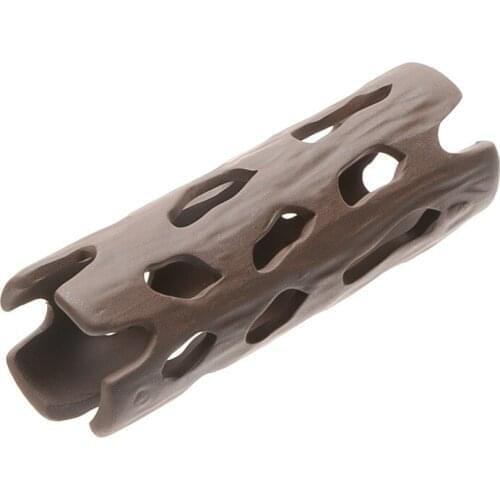 Resin Hollow Tree Trunk Ornament Betta Fish Accessories Aquarium Decorations Wood House Small and Medium Fish Tank Decor