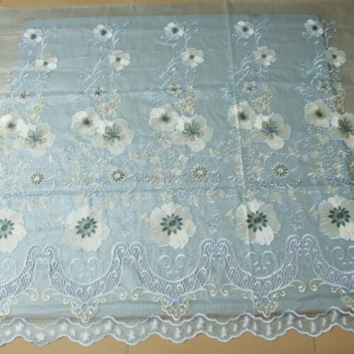 POp41-88 textile beautiful Eugen yarn embroidered cloth the fabric clothing color lace cloth the fabric sewing machine designer