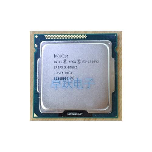 Original Intel Xeon E3-1240v2 8M Cache 3.40 GHz SR0P5 LGA1155 E3 1240v2 CPU Processor