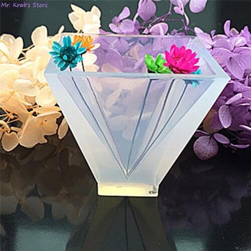 Transparent Pyramid Silicone Mould Resin Molds For Jewelry DIY Resin Decorative Craft Jewelry Making Mold