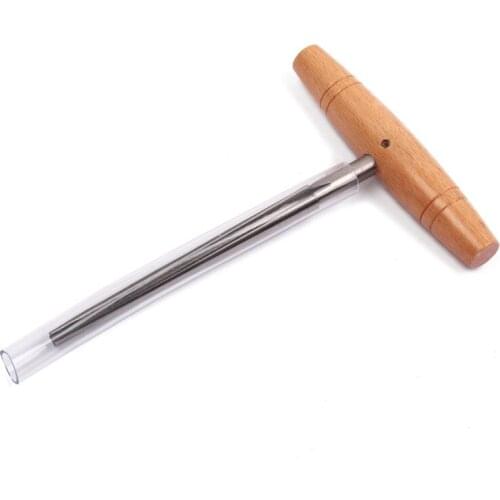 Violin Peg Hole Reamer 1:30 Taper Wood Handle for 3/4 4/4 Violins Luthier Tool