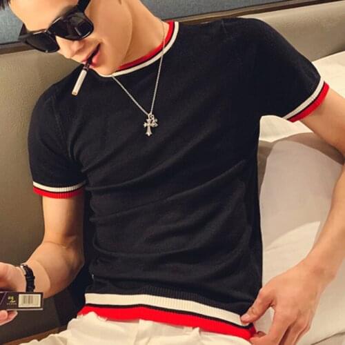 Shirt Summer Polo Men Polo Camisa Hombre Knitting Short Sleeve Breathable Polo Para Hombre Camisa Polo 2020 Korean Solid Color