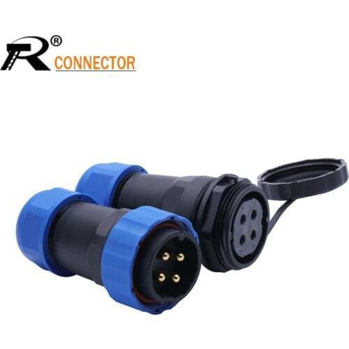SP28 Aviation Docking Connector 2/3/4/5/6/7/9/10/12/14/16/19/22/24/26 Pin IP68 Waterproof Accessories Plugs for Sockets Docking