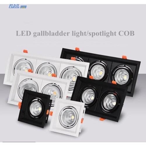 Dimmable Led downlight light COB Ceiling Spot Light 10w 20W 30W ceiling recessed Lights Indoor Lighting AC110V-220V