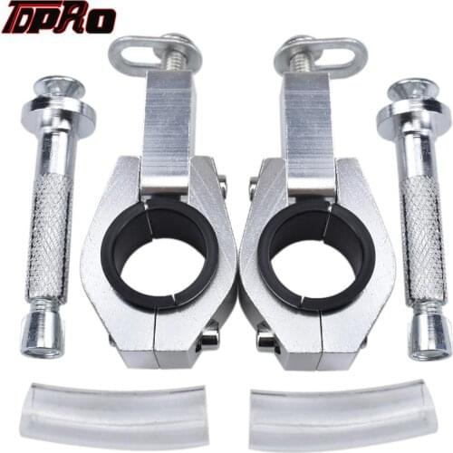 TDPRO Brush Hand Guard Handguards 28mm Handlebar Clamp Mounting Kit For 1 1/8" Bars Handlebar Motorcycle Kids ATV Dirt Pit Bike