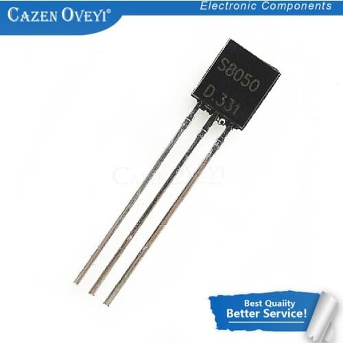 100pcs/lot S8050 SS8550 TO-92 8550 8050 TO92 new triode transistor In Stock