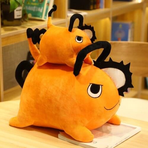 25/45cm Japanese Anime Chainsaw Man Plush Toys Cartoon Animal Pochita Pillow Cushion Collection Cosplay Birthday for Children