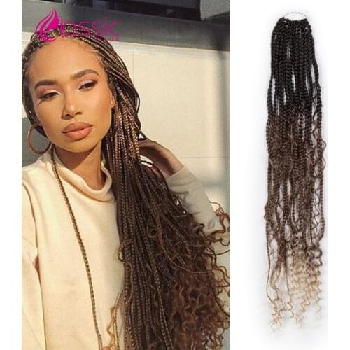 30 Inch Hair Bundles For Women Crochet Hair Highlight Brown Colored Crochet Braid Hair Extension Single Bundles Dreadlocks