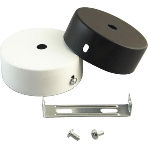 10pcs DIA 6/8/10cm Ceiling Plate Pendant Lamp Round Tray Wall lamp Base Edge Tray Kit Hanging Lamp DIY