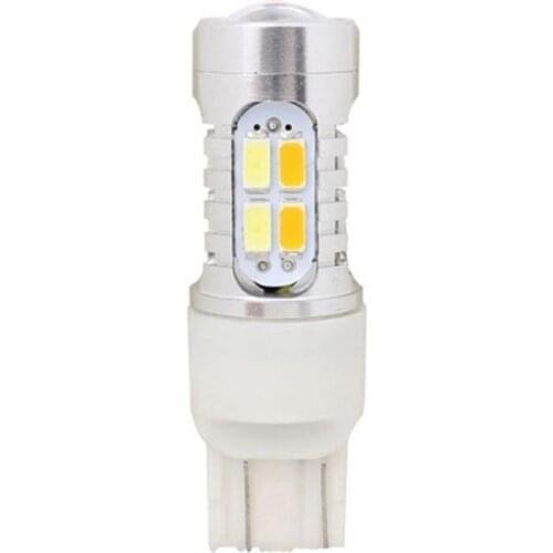 Car Led Running Light T20 7443 5630 20smd Two-color Turning Light
