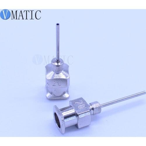 Free Shipping 12Pcs 1/2 Inch 20G Stainless Steel Dispensing Needle Tip