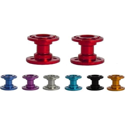 Free Shipping 2 Pairs 12-13mm Guide Roller Spare Parts For DIY Tamiya Mini 4WD RC Car Model