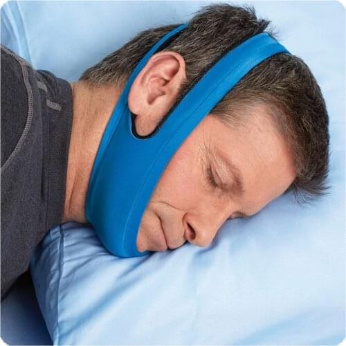 By dhl or ems 500 pieces Anti Snoring Chin Strap/ Anti Snoring Strap/ Stop Snoring Belt/ Jaw Support Strap/ Stop Snoring