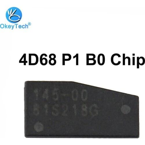 OkeyTech Transponder Chip 4D68 P1=B0 TP29 Auto Car Key Chip Black Ceramics Carbon 4D 68 40 Bits For Toyota Camry Corolla Lexus