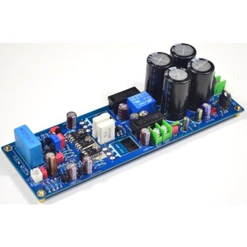 DS-10 HiFi Single Power Amplifier Board with Protection Circuit 120W High Power Pure Rear Class A Dual AC 20-33V T0783