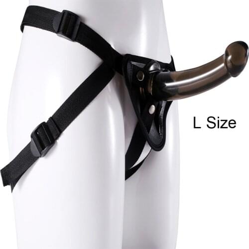 Wearable Smooth Dildo Panties for Lesbian Women Vagina G-Spot Dildo Prostate Stimulator Anal Butt Plug Anus Dilator Anal Sex Toy