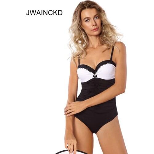 JWAINCKD White One-piece Swimwear