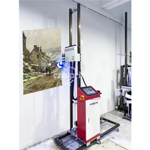 Wall Printer to Print Pictures on TV Background MW-UP200 Vertical Inkjet for Wall Printer Machine