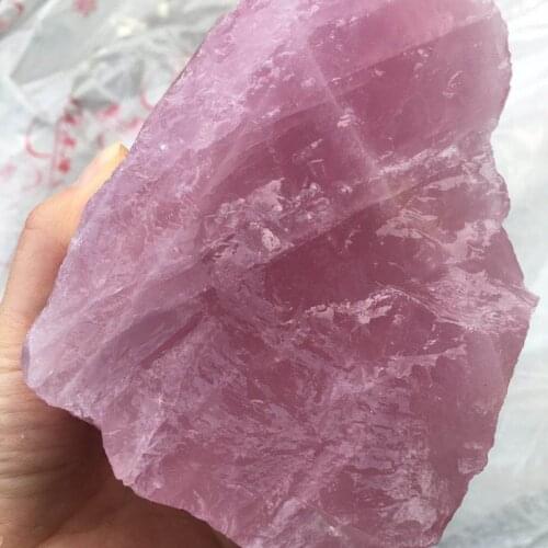 Natural Rose Quartz Rough Bulk Madagascar for Wicca Reiki Crystal Healing