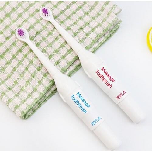 New Electric Toothbrush with 2 Replacement Brush Heads For Adult Tooth Oral Care Electric Toothbrush